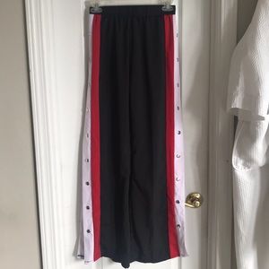 Red Track Suit Pants